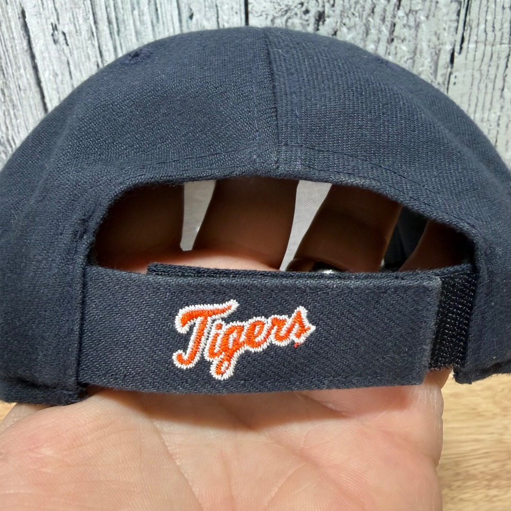 47 Brand Detroit Tigers MLB Baseball Hat Mens Navy Blue Adjustable Strapback Cap - Picture 4 of 7